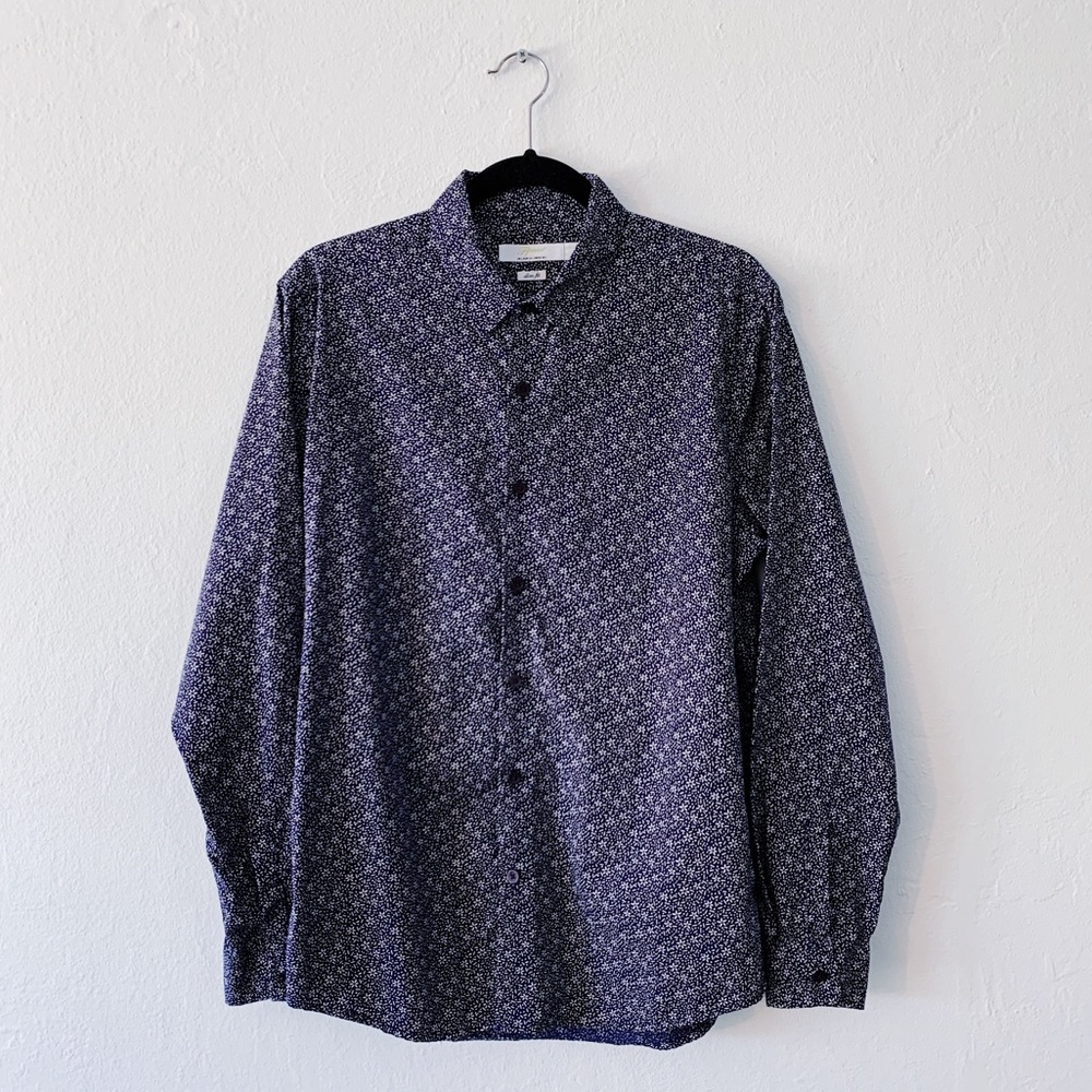 Topman Floral Button Down